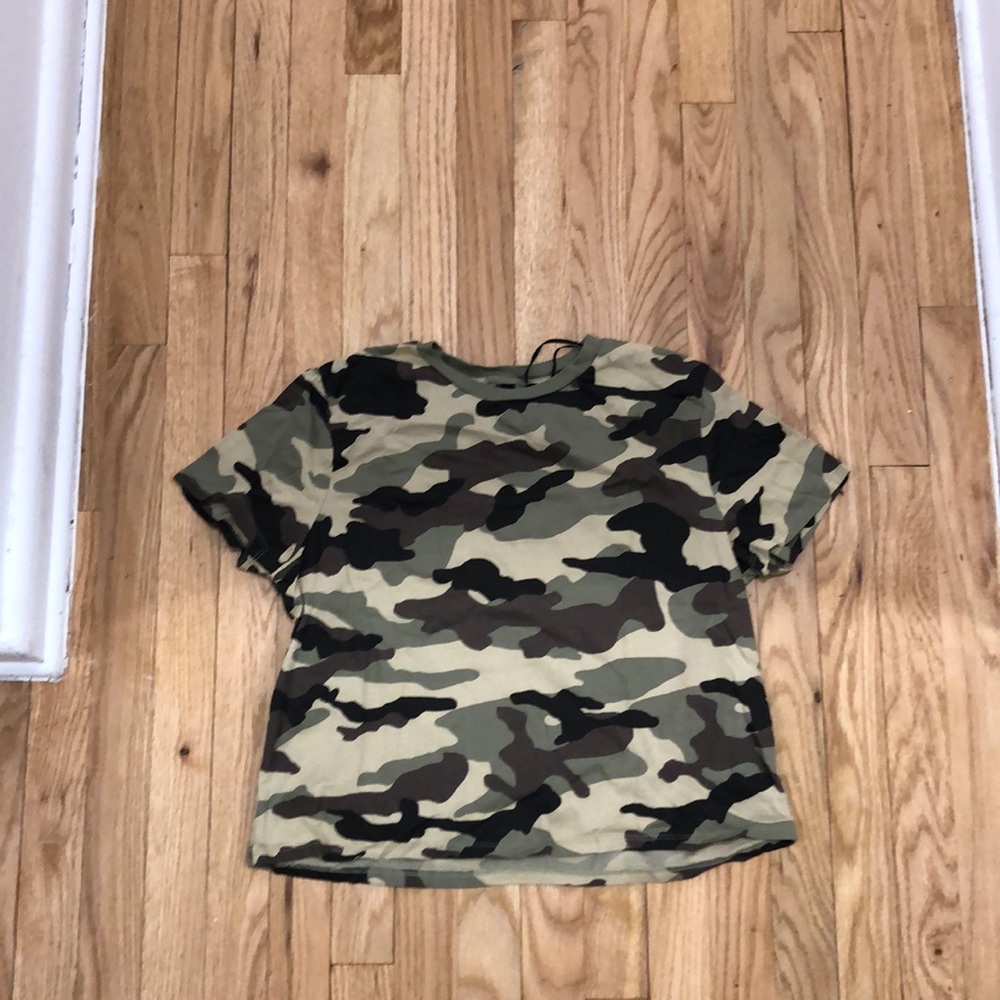 Camo Crop T-shirt